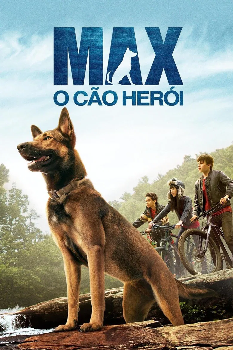 Capa de Max: o cão herói