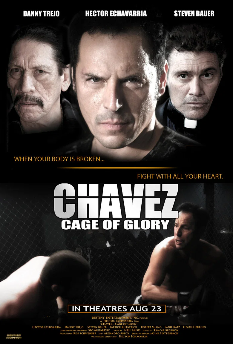 Capa de Chavez cage of glory