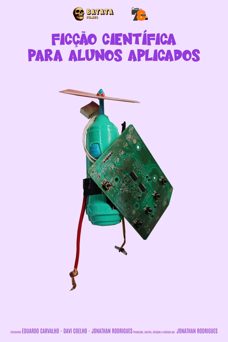 Capa de Ficção científica para alunos aplicados
