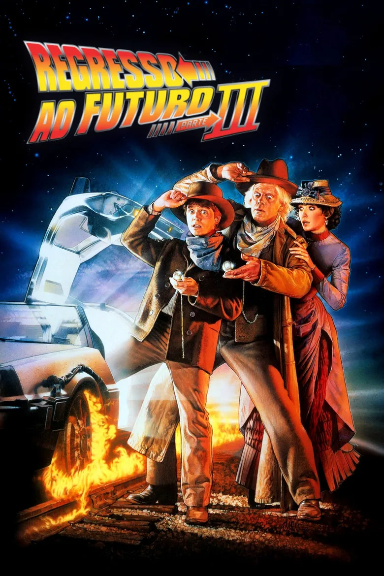 Capa de De volta para o futuro iii