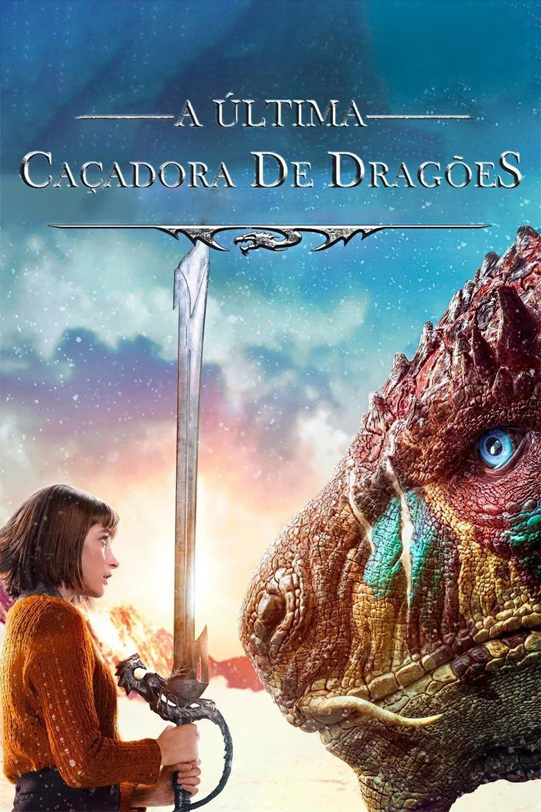 Capa de A última caçadora de dragões