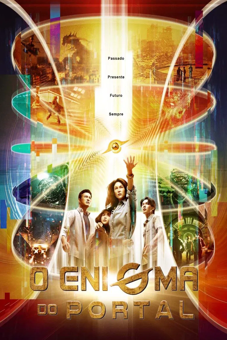 Capa de O Enigma do Portal