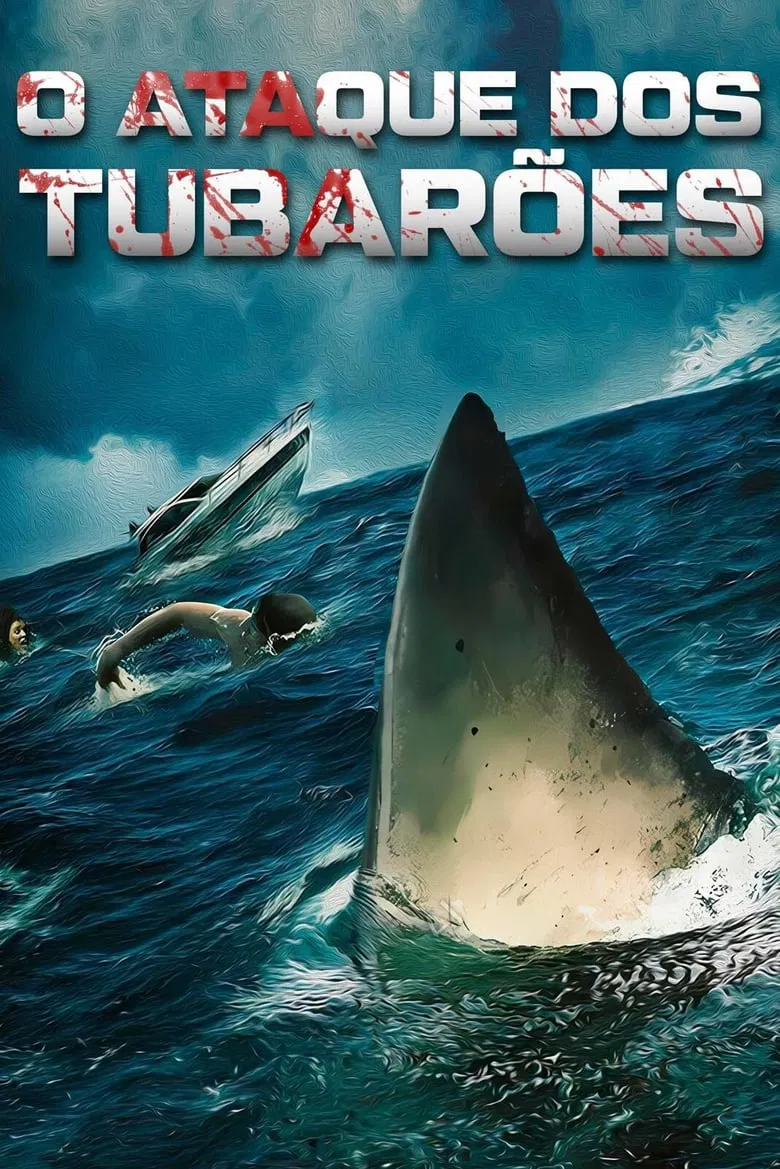 Capa de O Ataque dos Tubarões