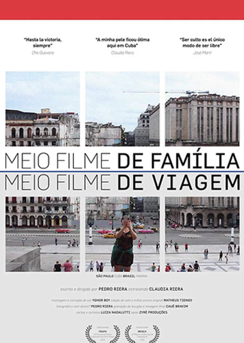 Capa de Meio Filme de Família. Meio Filme de Viagem