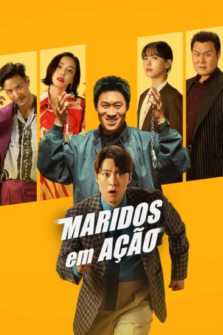 Capa de Maridos em ação