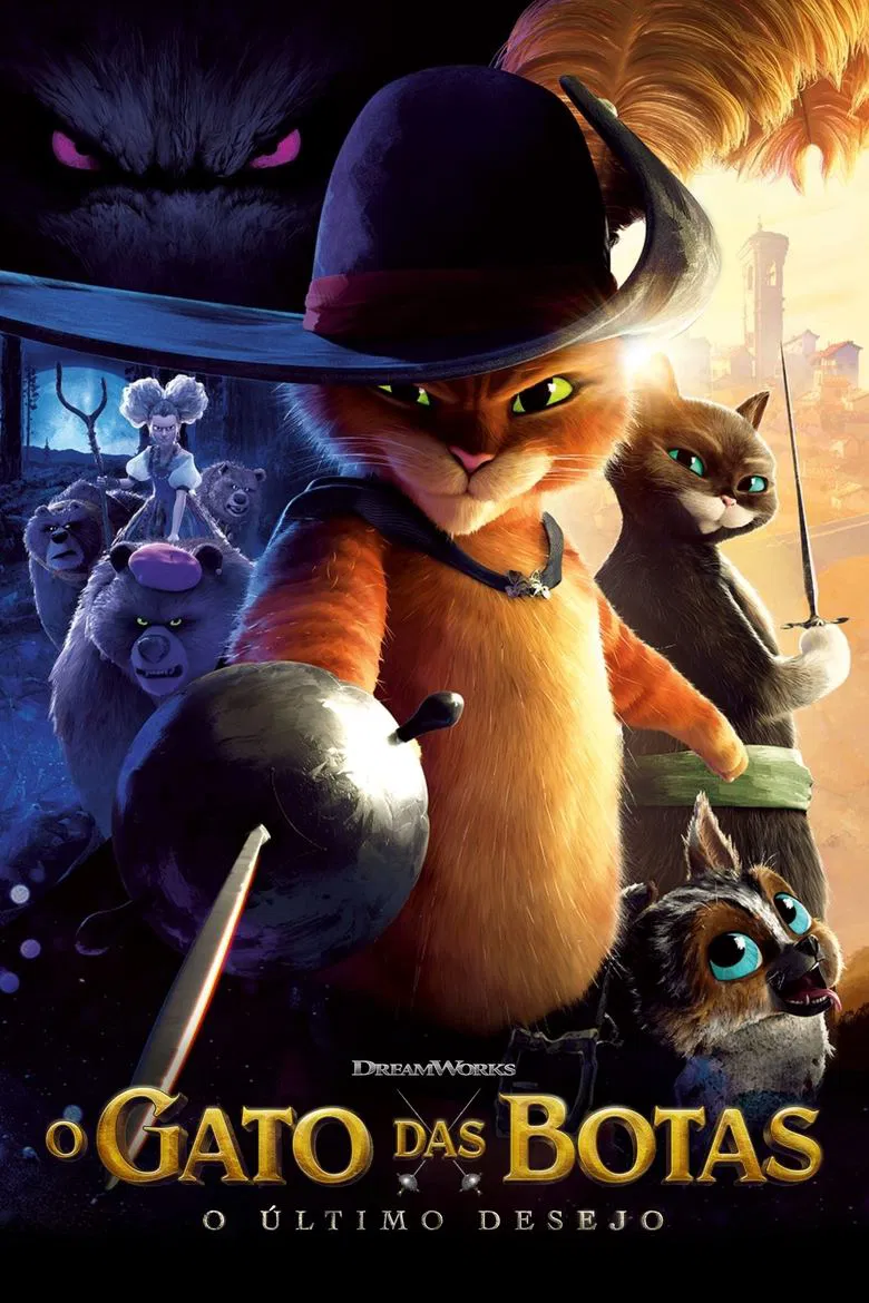 Capa de Gato de Botas 2: O Último Pedido