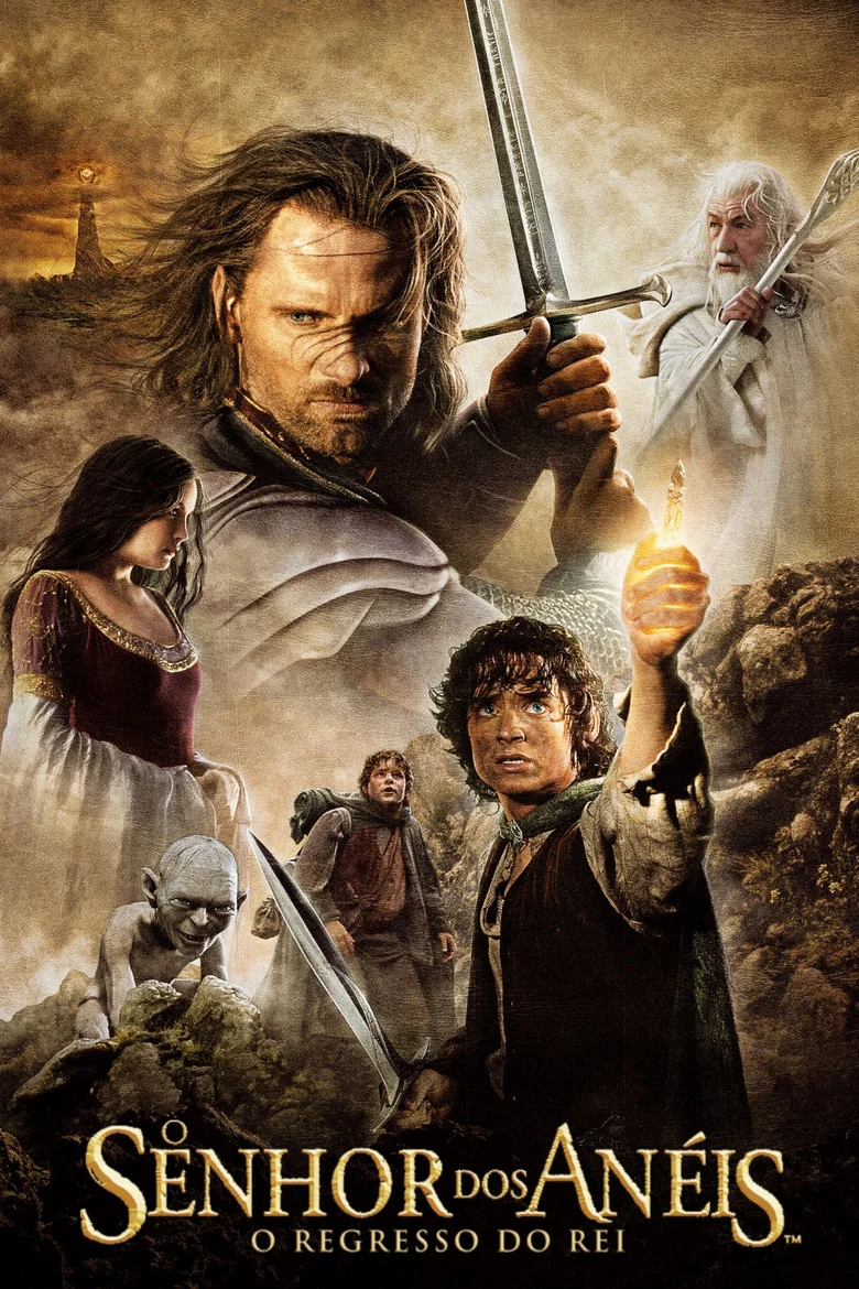 Capa de O senhor dos anéis: o retorno do rei