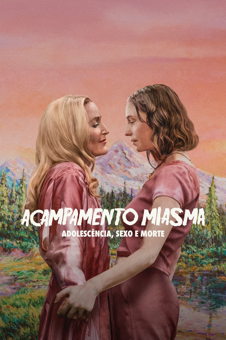 Capa de Acampamento miasma: adolescência, sexo e morte