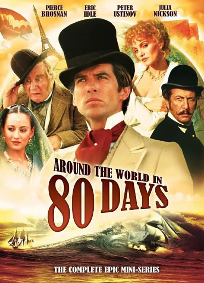 Capa de Volta ao mundo em 80 dias