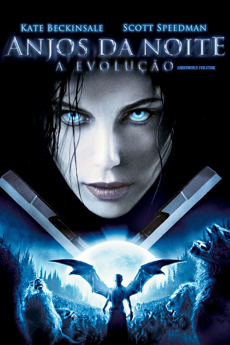 Capa de Anjos da noite: a evolução