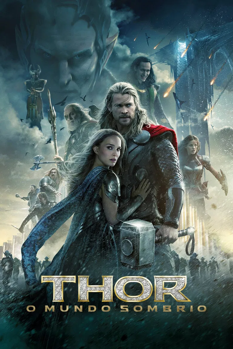 Capa de Thor: o mundo sombrio