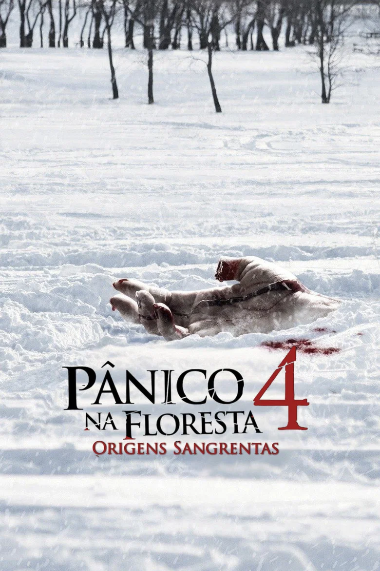 Capa de Pânico na floresta 4: origens sangrentas