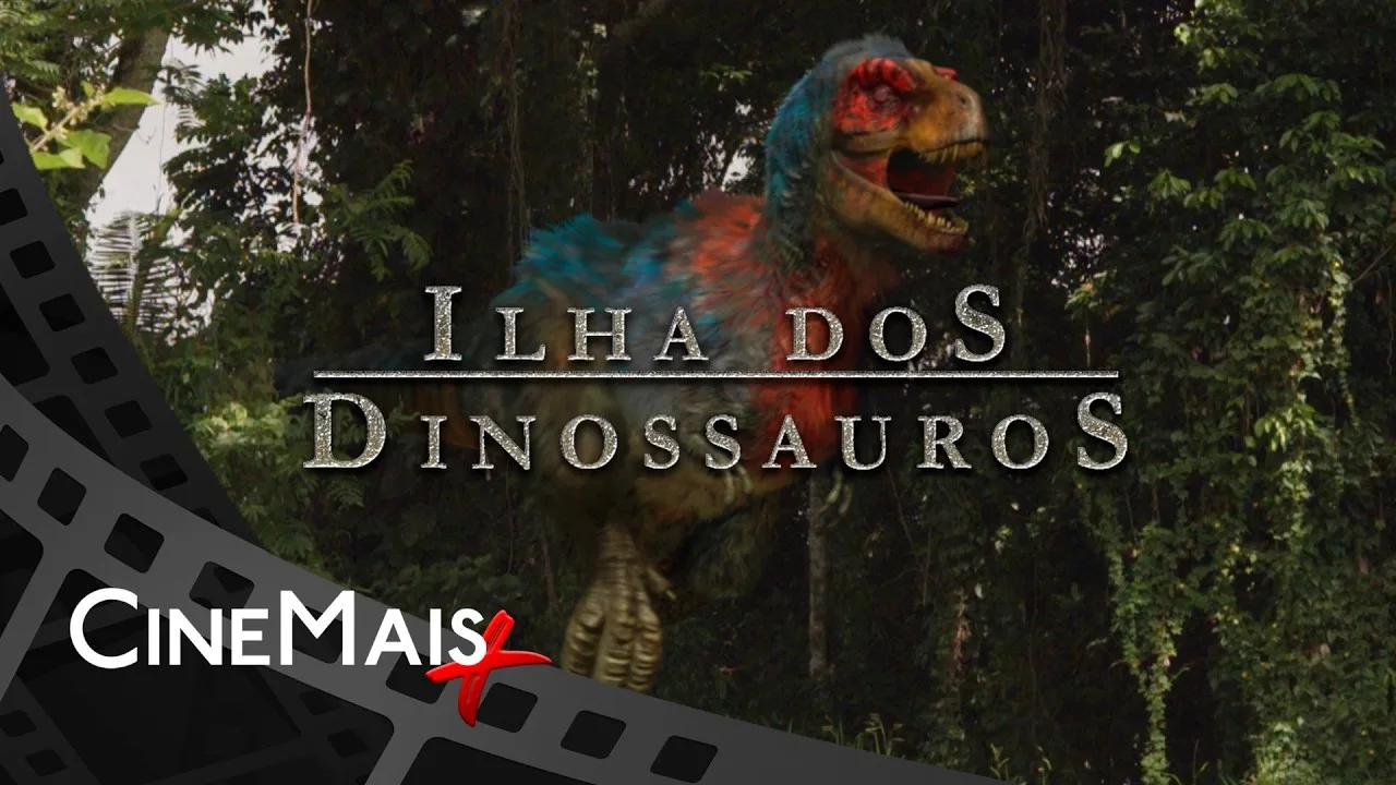 Capa de Ilha dos dinossauros