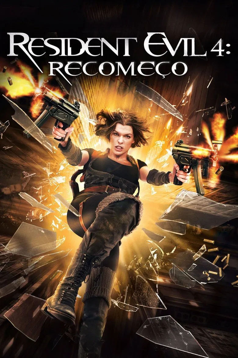 Capa de Resident evil 4: recomeço