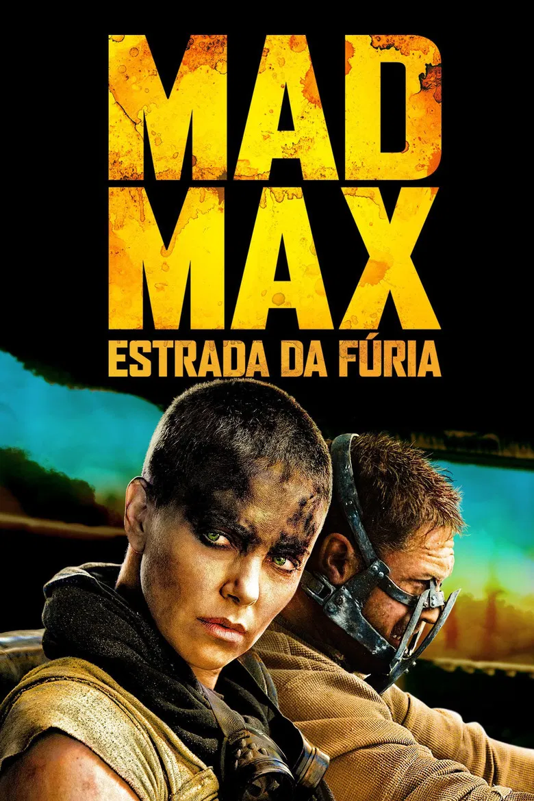 Capa de Mad max: estrada da fúria