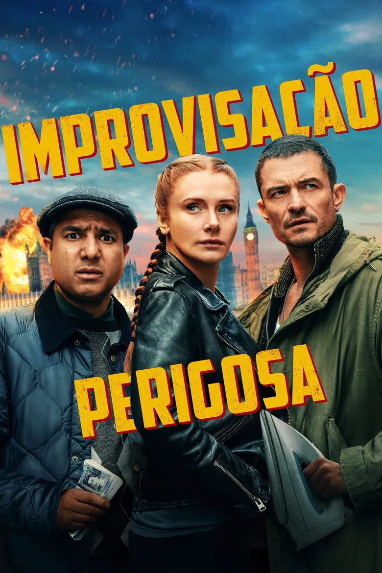 Capa de Improvisação Perigosa