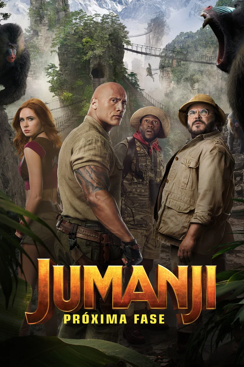 Capa de Jumanji: próxima fase