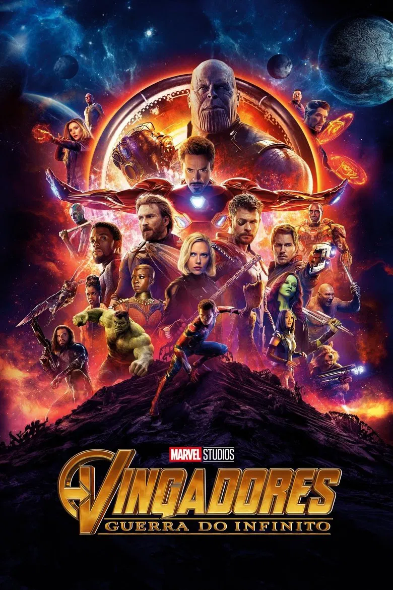 Capa de Vingadores: Guerra Infinita