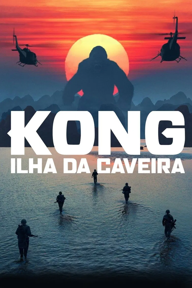 Capa de Kong: a ilha da caveira