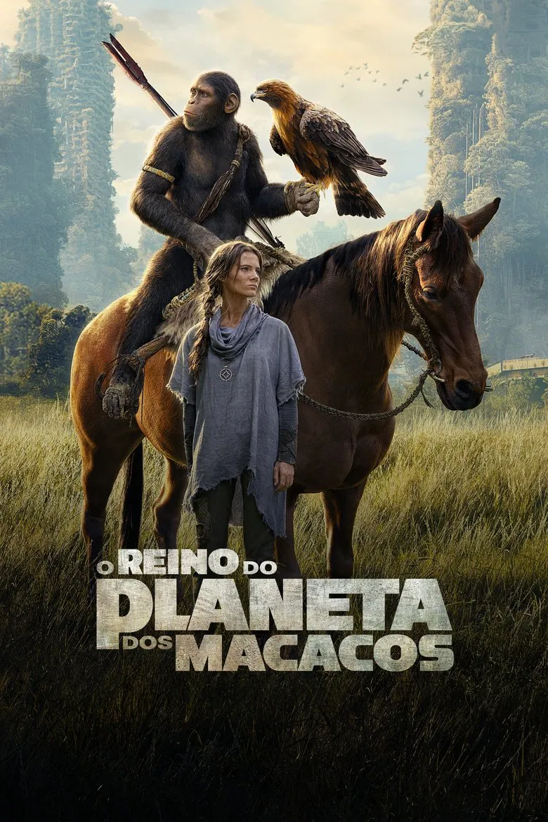 Capa de Planeta dos macacos: o reinado