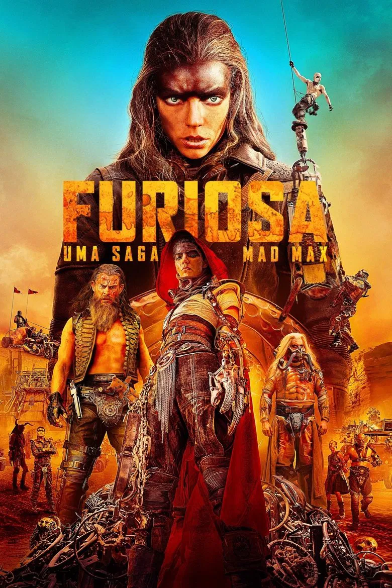 Capa de Furiosa: Uma Saga Mad Max