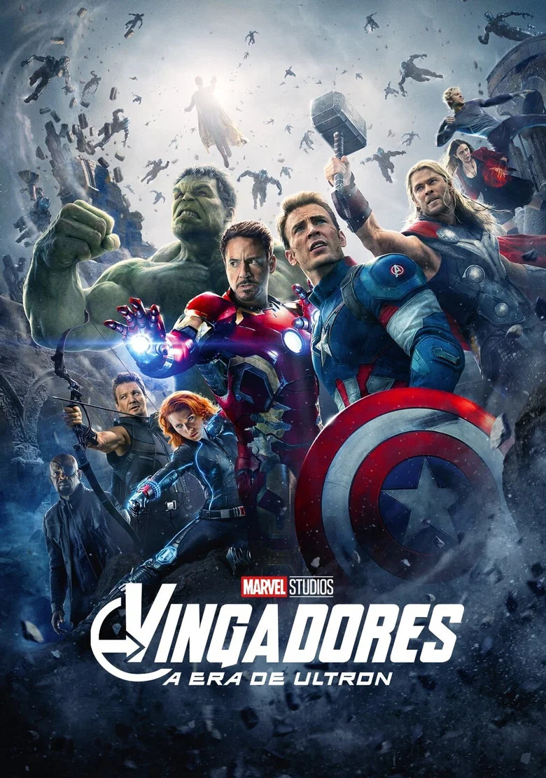 Capa de Vingadores: era de ultron