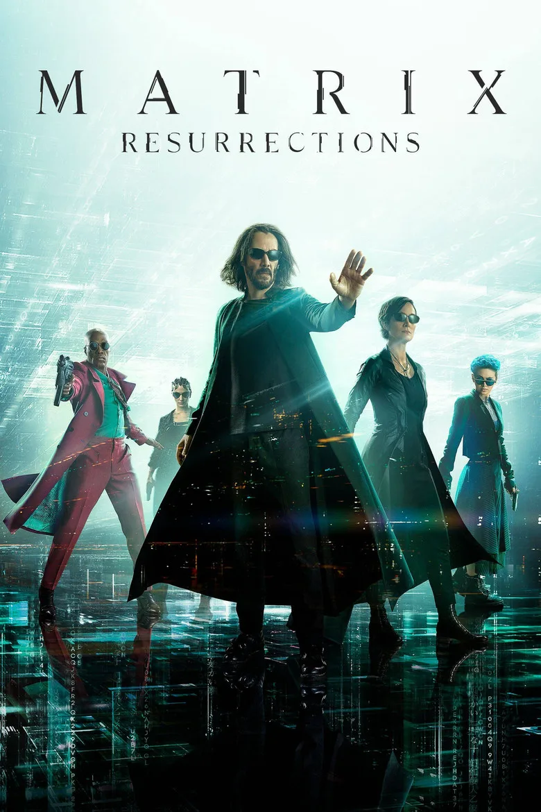 Capa de Matrix resurrections