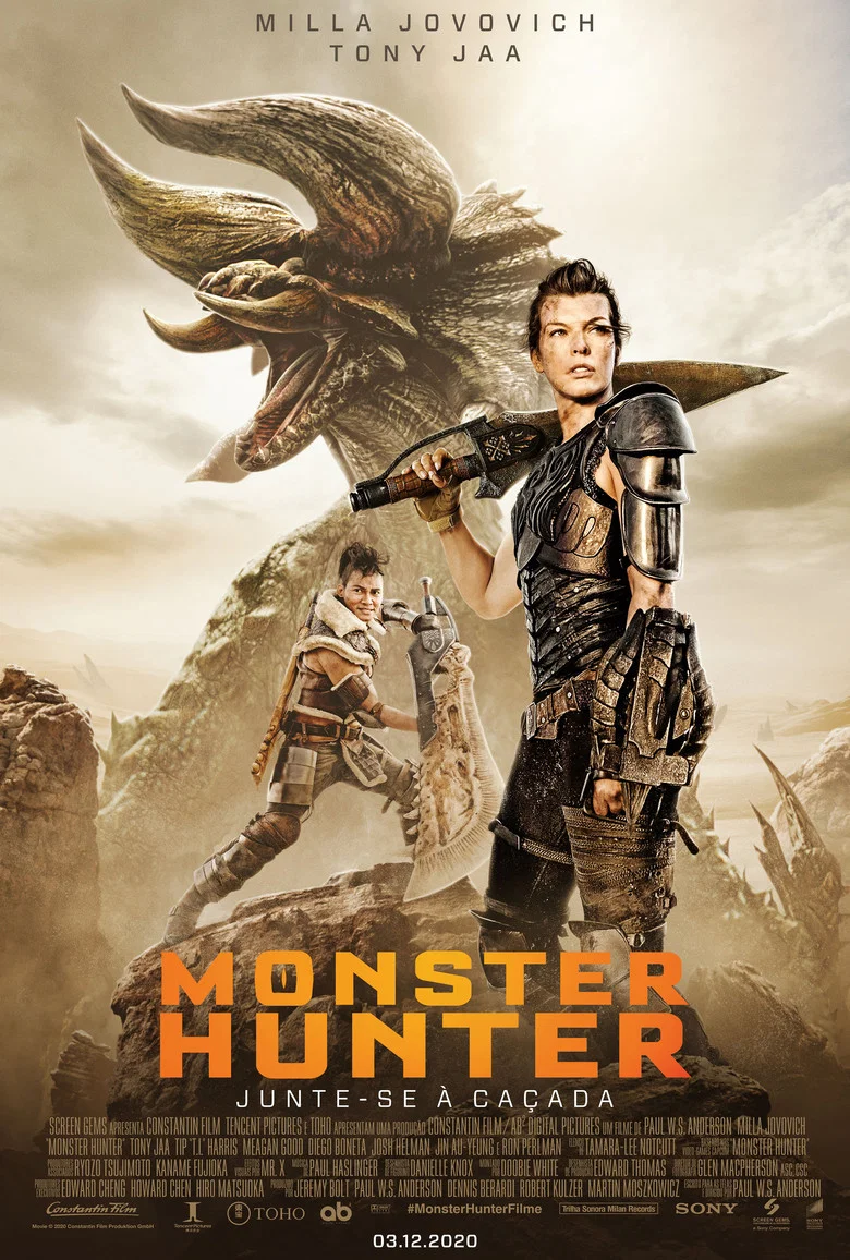 Capa de Monster hunter
