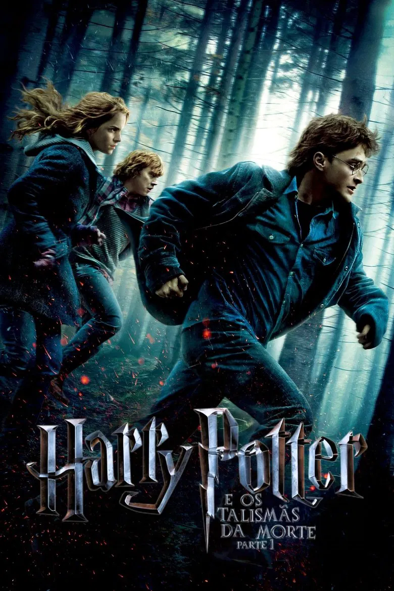 Capa de Harry potter e as relíquias da morte - parte 1