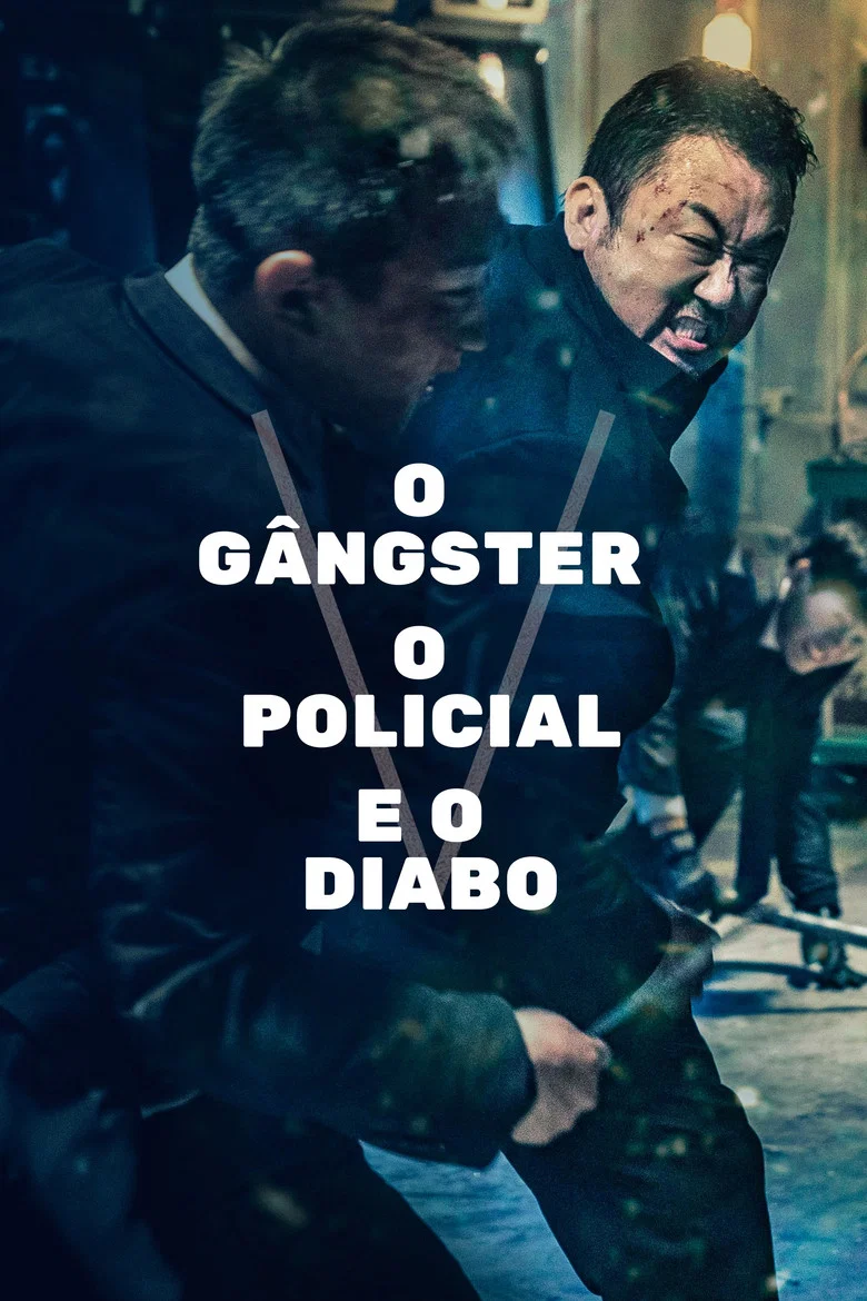 Capa de O Gângster, o Policial e o Diabo
