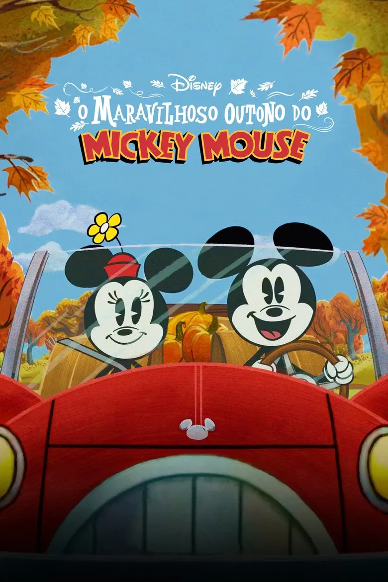 Capa de O Maravilhoso Outono do Mickey Mouse