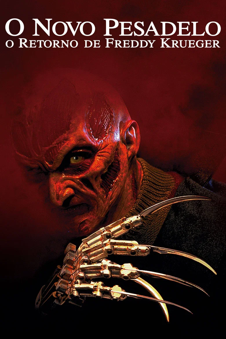 Capa de A hora do pesadelo 7: 0 novo pesadelo, o retorno de freddy krueger