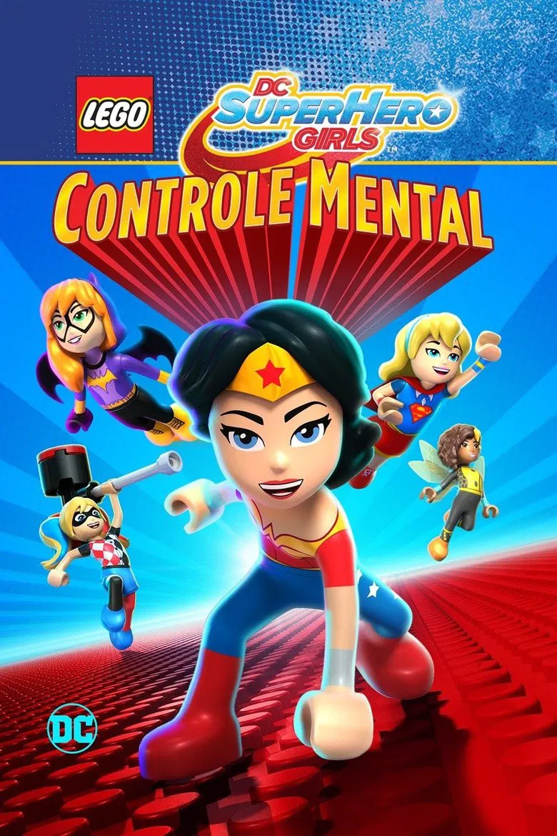 Capa de Lego dc super hero girls: controle mental