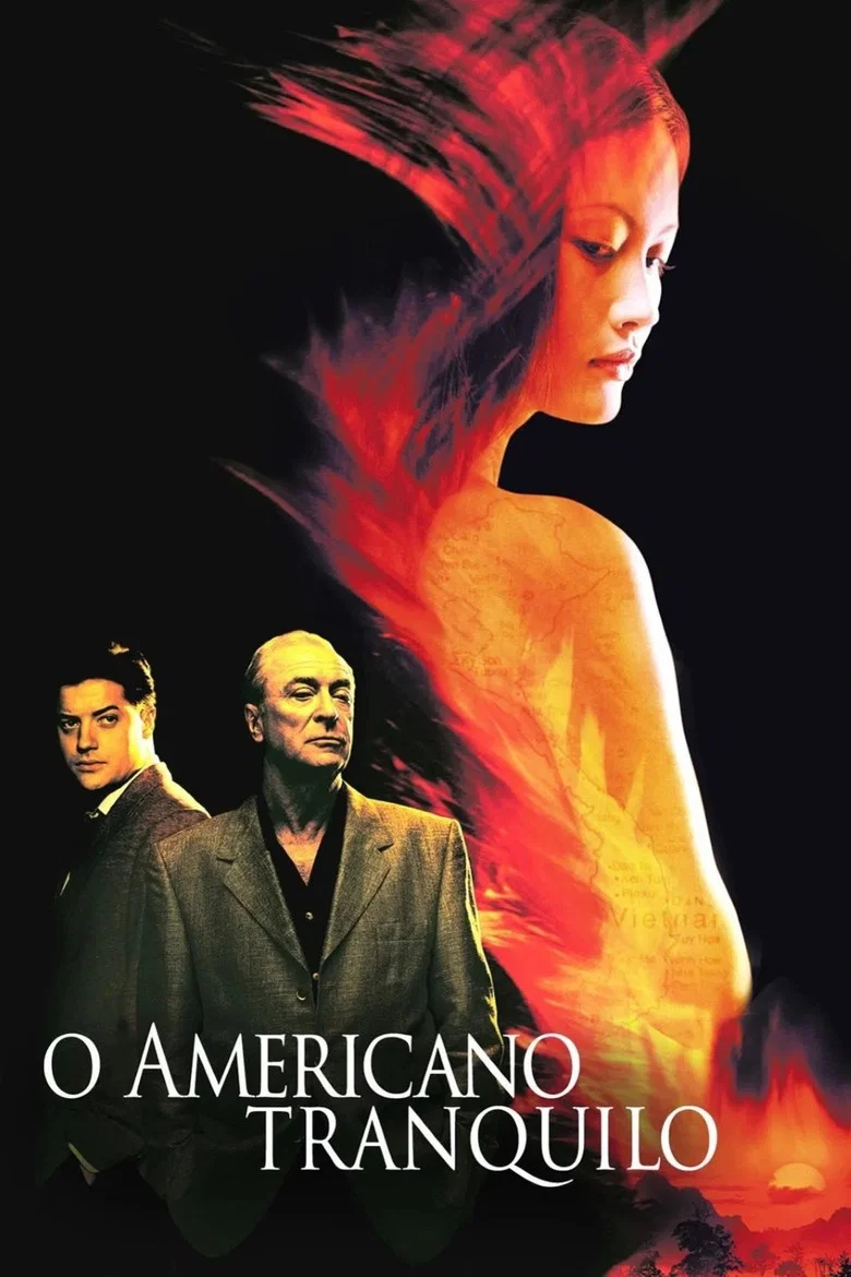 Capa de O Americano Tranquilo