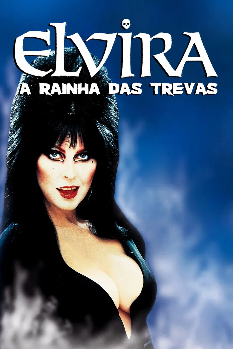 Capa de Elvira: a Rainha das Trevas
