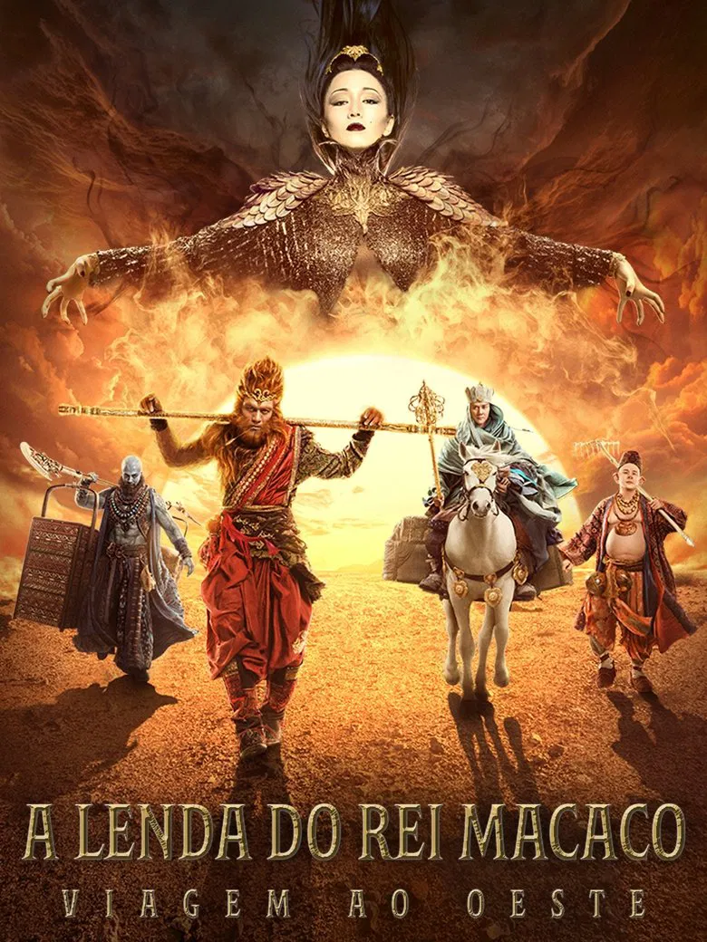 Capa de A Lenda do Rei Macaco 2: Viagem ao Oeste