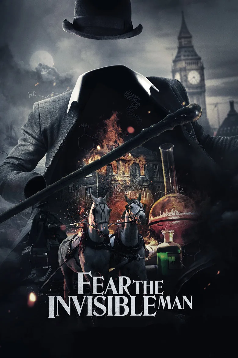 Capa de Fear the Invisible Man