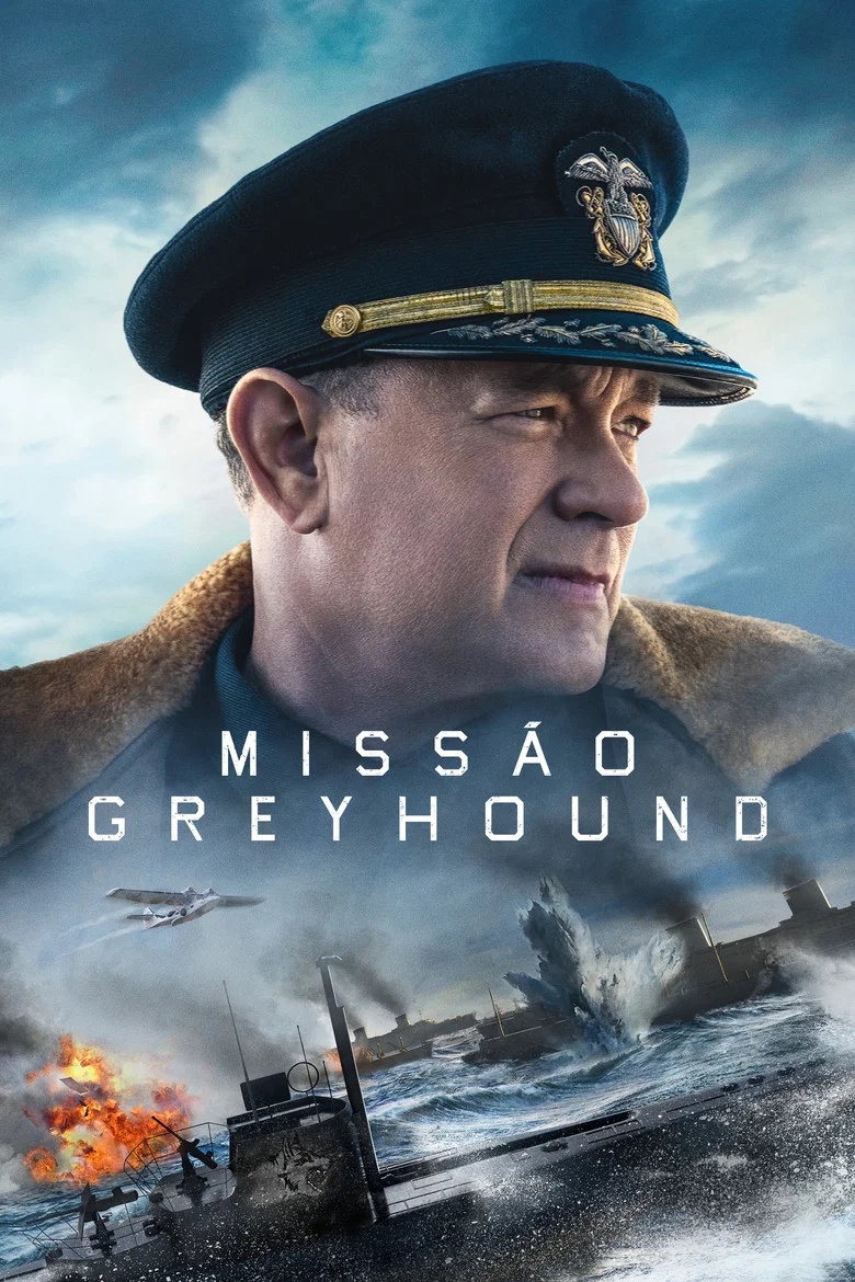Capa de Greyhound - Na Mira do Inimigo